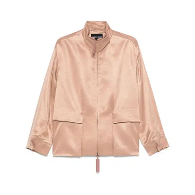Giorgio Armani Brown Jackets - Bomber Jackets Women In Gold