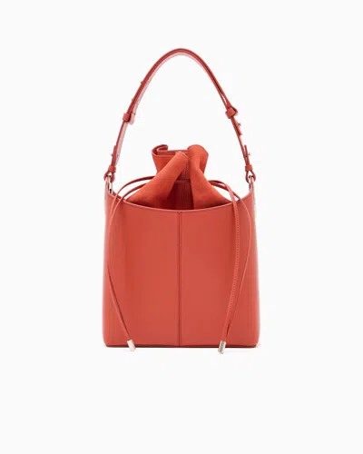 Giorgio Armani Bucket Bags In Orange