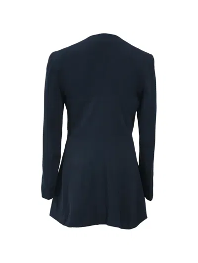 Pre-owned Giorgio Armani Button Blazer In Blue