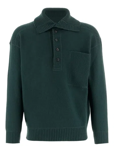 GIORGIO ARMANI BUTTON-FASTENING POLO SHIRT