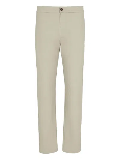 GIORGIO ARMANI BUTTON-FLY TROUSERS