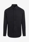 Giorgio Armani Long-sleeved Button-up Shirt