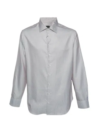 Pre-owned Giorgio Armani Button-down Shirt In White