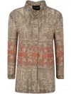 Giorgio Armani Cannete Jacquard Tiger Jacket Clothing In Multicolour