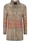 Giorgio Armani Cannete Jacquard Tiger Jacket Clothing In Multicolour