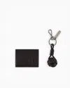 Giorgio Armani Key Rings In Black