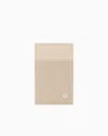 Giorgio Armani Card Holder In Embossed Leather