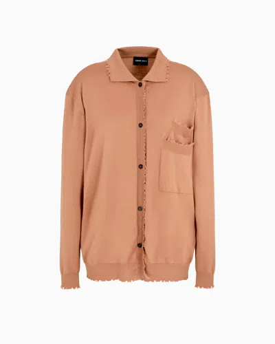 Giorgio Armani Cardigans In Sand
