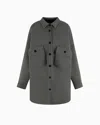 Giorgio Armani Cashmere And Virgin Wool Shirt Jacket