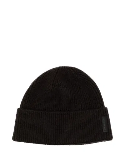 Giorgio Armani Cashmere Beanie In Black