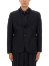 Giorgio Armani Cashmere Blazer In Black