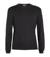 Giorgio Armani Knitwear In Black Silk In Black
