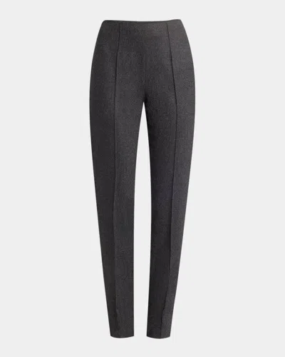 Giorgio Armani Cashmere Flannel Slim-leg Ankle Trousers