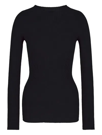 Giorgio Armani Cashmere Jumper In Black