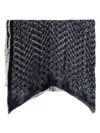 Giorgio Armani Cashmere Scarf In Blue