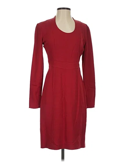 Pre-owned Giorgio Armani Casual Dress In Burgundy