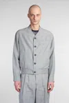 Giorgio Armani Casual Jacket In Green Viscose In Green
