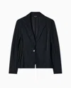 Giorgio Armani Casual Jackets In Blue
