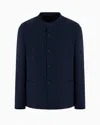 Giorgio Armani Casual Jackets In Blue