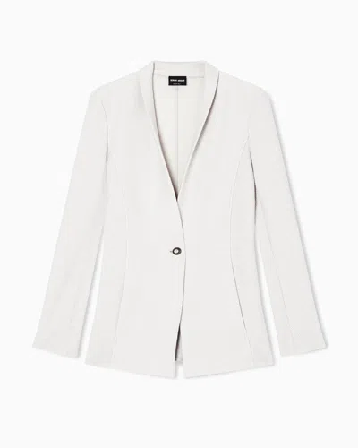 Giorgio Armani Casual Jackets In Neutral