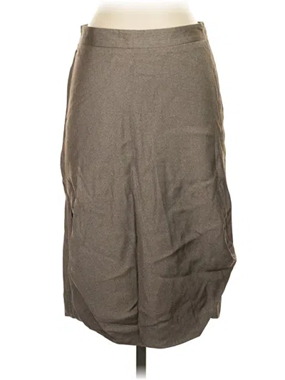 Pre-owned Giorgio Armani Casual Skirt In Gray