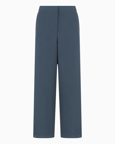 Giorgio Armani Casual Trousers In Blue