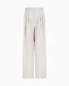 Giorgio Armani Casual Trousers In Gray