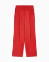 Giorgio Armani Casual Trousers In Red