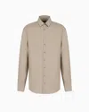 Giorgio Armani Chemise Coupe Classique En Lin