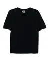 Giorgio Armani Chevron T-shirt In Black
