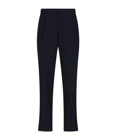 Giorgio Armani Chino Casual Pants In Black