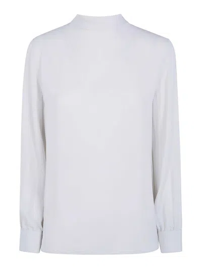 Giorgio Armani Classic Blouse In White