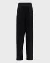 Giorgio Armani Cropped Trousers In Black