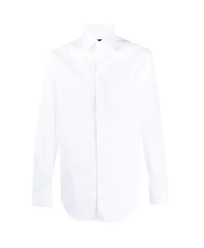 Giorgio Armani Classic Tailored Shirt In White
