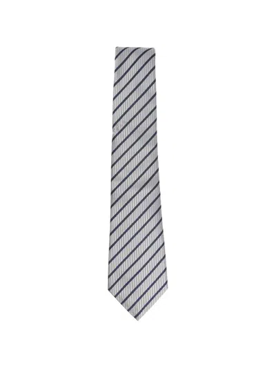 Giorgio Armani Men Classic Tie In Gray
