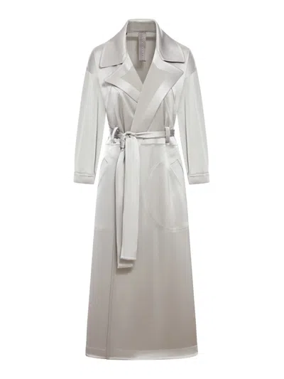 Giorgio Armani Coat In Nude & Neutrals