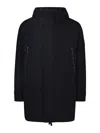 Giorgio Armani Pocket Zip Parka In Black