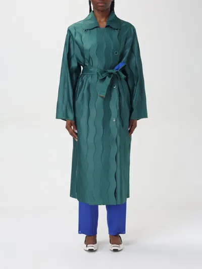 Giorgio Armani Coat  Woman Color Green