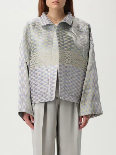GIORGIO ARMANI JACKET GIORGIO ARMANI WOMAN COLOR MULTICOLOR,G73690005