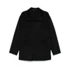 Giorgio Armani Coat In Black