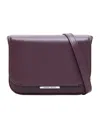 Giorgio Armani Small X 10 Corso Como Push-lock Shoulder Bag In Burgundy