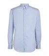 Giorgio Armani Cotton-blend Shirt In White