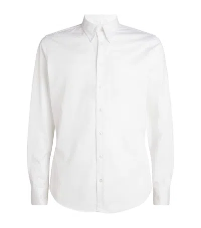 Giorgio Armani Cotton Formal Shirt In White
