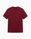 Giorgio Armani Cotton-interlock T-shirt With Embroidered Logo