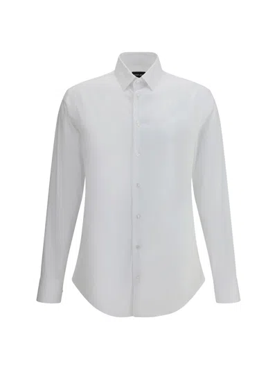 Giorgio Armani Cotton Shirt In White