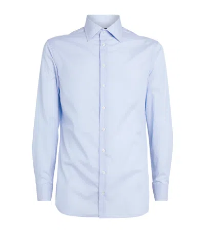 GIORGIO ARMANI COTTON STRIPED SHIRT