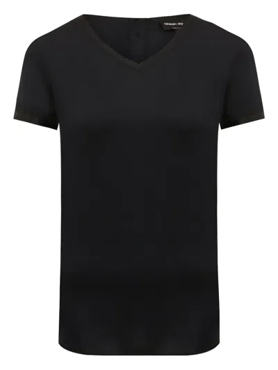 GIORGIO ARMANI COTTON T-SHIRT