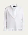 Giorgio Armani Casual Shirts In Solid White