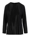 Giorgio Armani Shiny Effect Silk Sweater