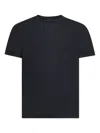 Giorgio Armani Crew-neck T-shirt In Blue